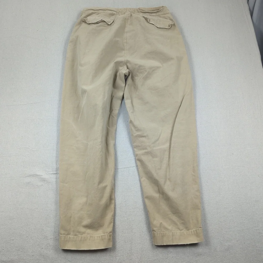 Polo Ralph Lauren Pants Mens 32x30 Khaki Belted Casual Preppy Outdoor‎